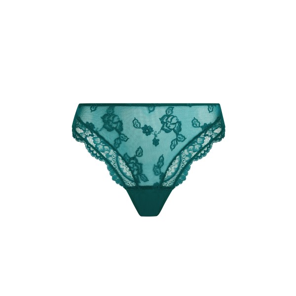 SUBLIME EN DENTELLE / SLIP FANTAISIE VERT PRINCESSE