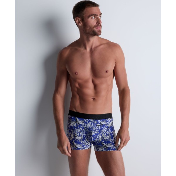 AUBADE MEN BOXER / DUO BOXERS JUNGLE LIFE BLEU
