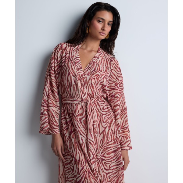 BEACH WALK / KIMONO PINK TIGER