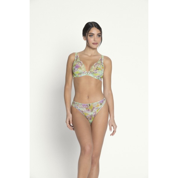 AMOUR AU SOLEIL / SLIP SEDUCTION SOLEIL EN FLEURS