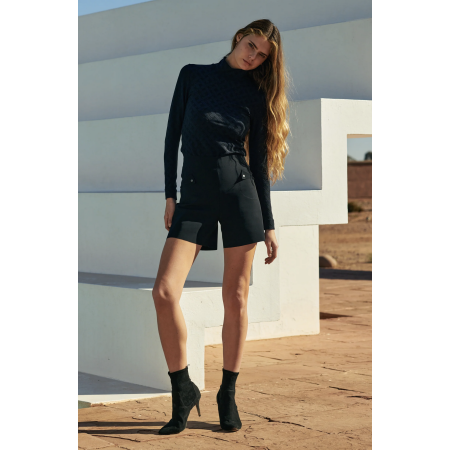 SAELLE / SHORT TAILLE HAUTE...