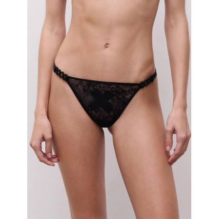 XPLICIT / TANGA DENTELLE NOIR