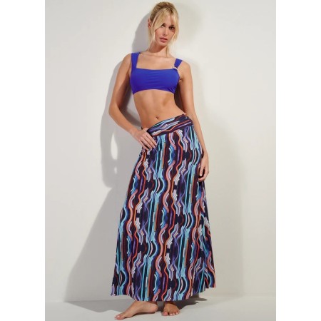 JAYA NEON / Jupe longue évasée