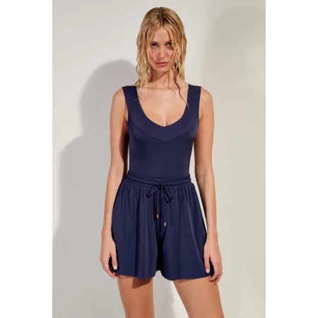 ILONA NAVY / SHORT FLUIDE