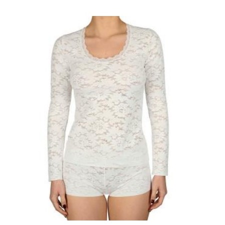 GILDA ECUME / TOP DENTELLE...