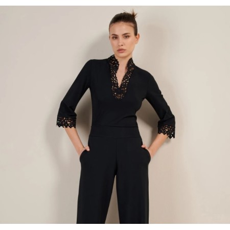 TALIS NOIR / TRICOT EN...