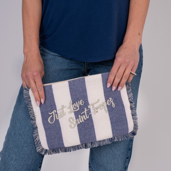 POCHETTE ARTY ST-TROPEZ DENIM